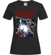 Женская футболка Art stranger things Черный фото