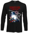 Лонгслив Art stranger things Черный фото