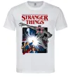 Чоловіча футболка Art stranger things Білий фото
