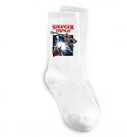 Носки Stranger things ABCD Белый фото Носки Stranger things ABCD Белый фото