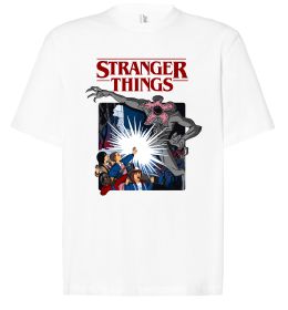 Футболка Оверсайз Art stranger things