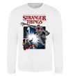 Свитшот Art stranger things Белый фото