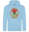 Женская толстовка (худи) Adopt a demodog Голубой фото