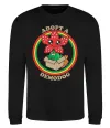Свитшот Adopt a demodog Черный фото