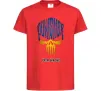 Детская футболка Punisher from Ukraine Красный фото