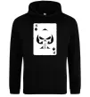 Женская толстовка (худи) Punisher card Черный фото
