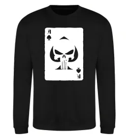Свитшот Punisher card Черный фото