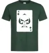 Мужская футболка Punisher card Темно-зеленый фото