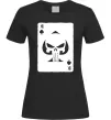 Женская футболка Punisher card Черный фото