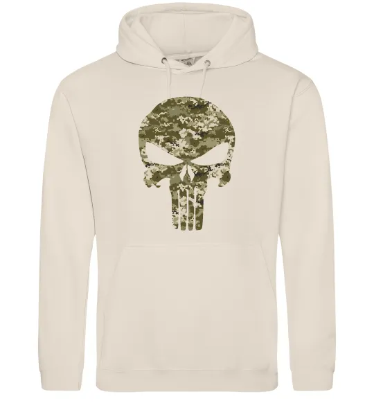 Мужская толстовка (худи) Punisher камуфляж піксель Таш фото