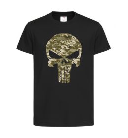 Дитяча футболка Punisher камуфляж піксель
