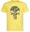 Мужская футболка Punisher камуфляж піксель Лимонный фото