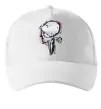 Кепка Punisher silver Белый фото