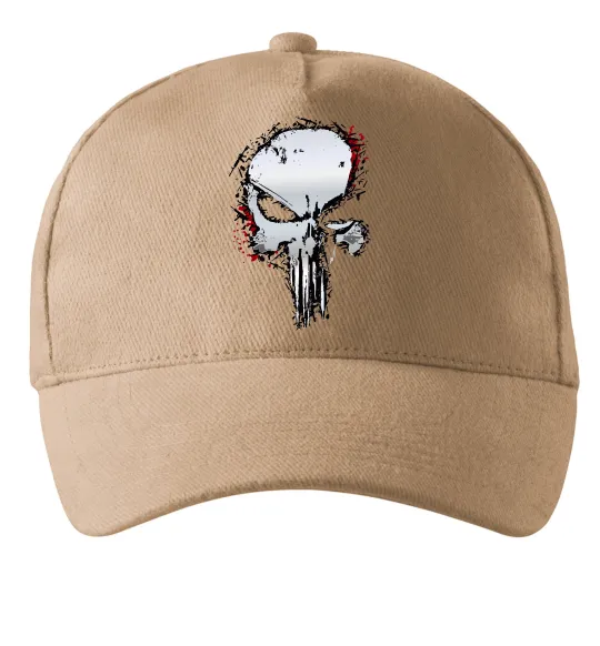 Кепка Punisher silver Песочный фото