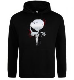 Мужская толстовка (худи) Punisher silver