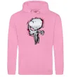 Жіноча толстовка (худі) Punisher silver Рожевий фото