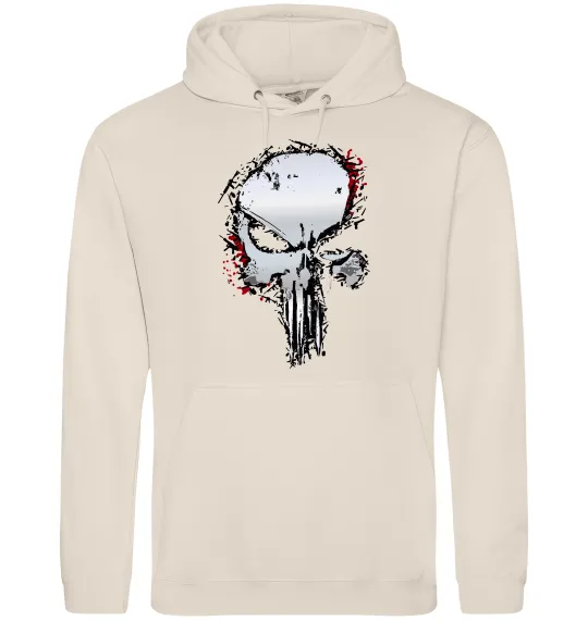 Женская толстовка (худи) Punisher silver Таш фото