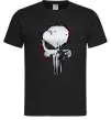 Мужская футболка Punisher silver Черный фото