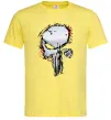 Мужская футболка Punisher silver Лимонный фото