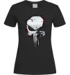 Женская футболка Punisher silver Черный фото