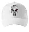 Кепка Punisher red eye Белый фото