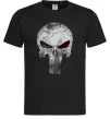 Мужская футболка Punisher red eye Черный фото