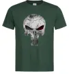 Мужская футболка Punisher red eye Темно-зеленый фото