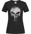 Женская футболка Punisher red eye Черный фото