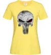 Женская футболка Punisher red eye Лимонный фото