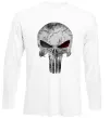 Лонгслив Punisher red eye Белый Лонгслив Punisher red eye Белый фото