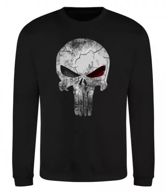 Свитшот Punisher red eye Черный фото