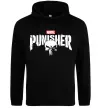 Женская толстовка (худи) Punisher marvel Черный фото