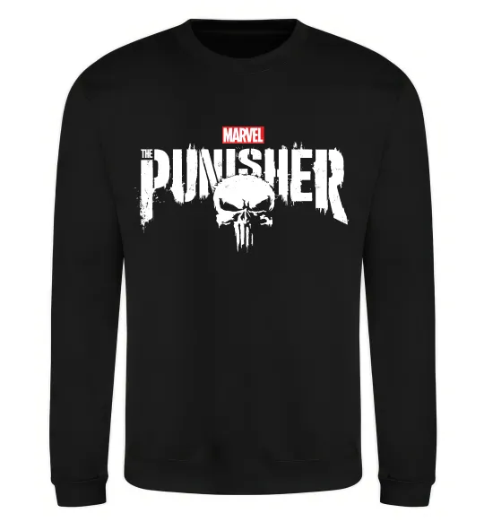 Свитшот Punisher marvel Черный фото