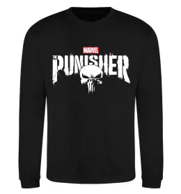Свитшот Punisher marvel Черный фото