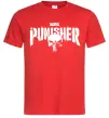 Чоловіча футболка Punisher marvel Червоний фото