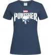 Женская футболка Punisher marvel Темно-синий фото