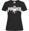 Женская футболка Punisher marvel Черный фото