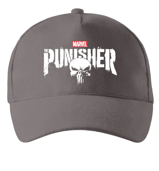 Кепка Punisher marvel Серый фото