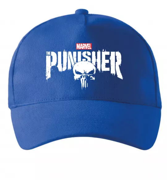 Кепка Punisher marvel Ярко-синий фото