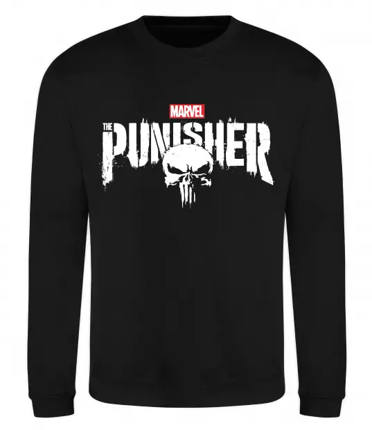 Свитшот Punisher marvel Черный фото