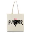Эко-сумка Punisher marvel Бежевый фото