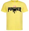 Чоловіча футболка Punisher marvel Лимонний фото