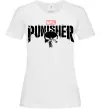 Женская футболка Punisher marvel Белый фото