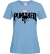Женская футболка Punisher marvel Голубой фото