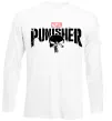 Лонгслів Punisher marvel Білий фото