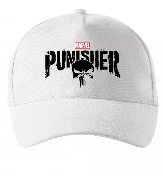 Кепка Punisher marvel Белый фото