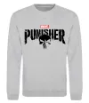 Свитшот Punisher marvel Серый меланж фото