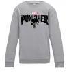 Детский Свитшот Punisher marvel Серый меланж фото