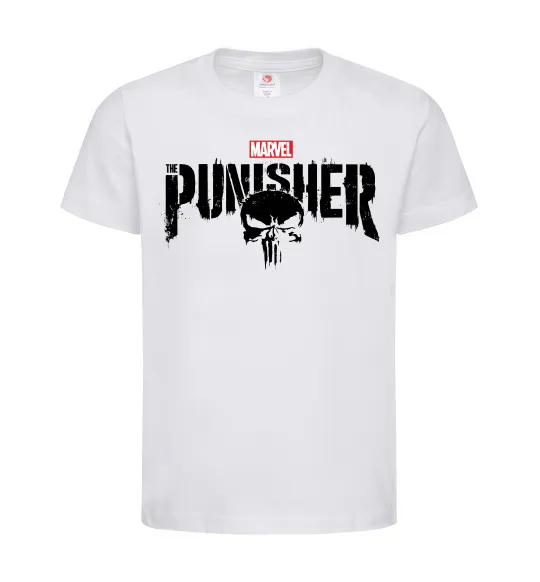 Дитяча футболка Punisher marvel Білий фото