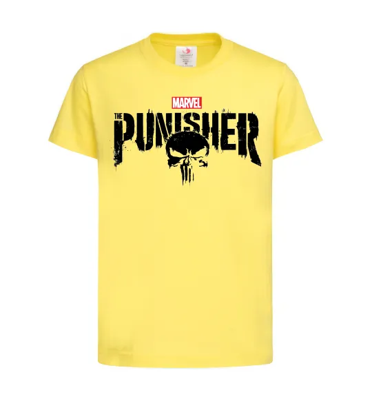 Дитяча футболка Punisher marvel Лимонний фото